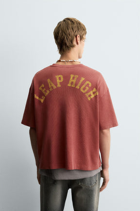 VARSITY OPEN-KNIT T-SHIRT - Image 3