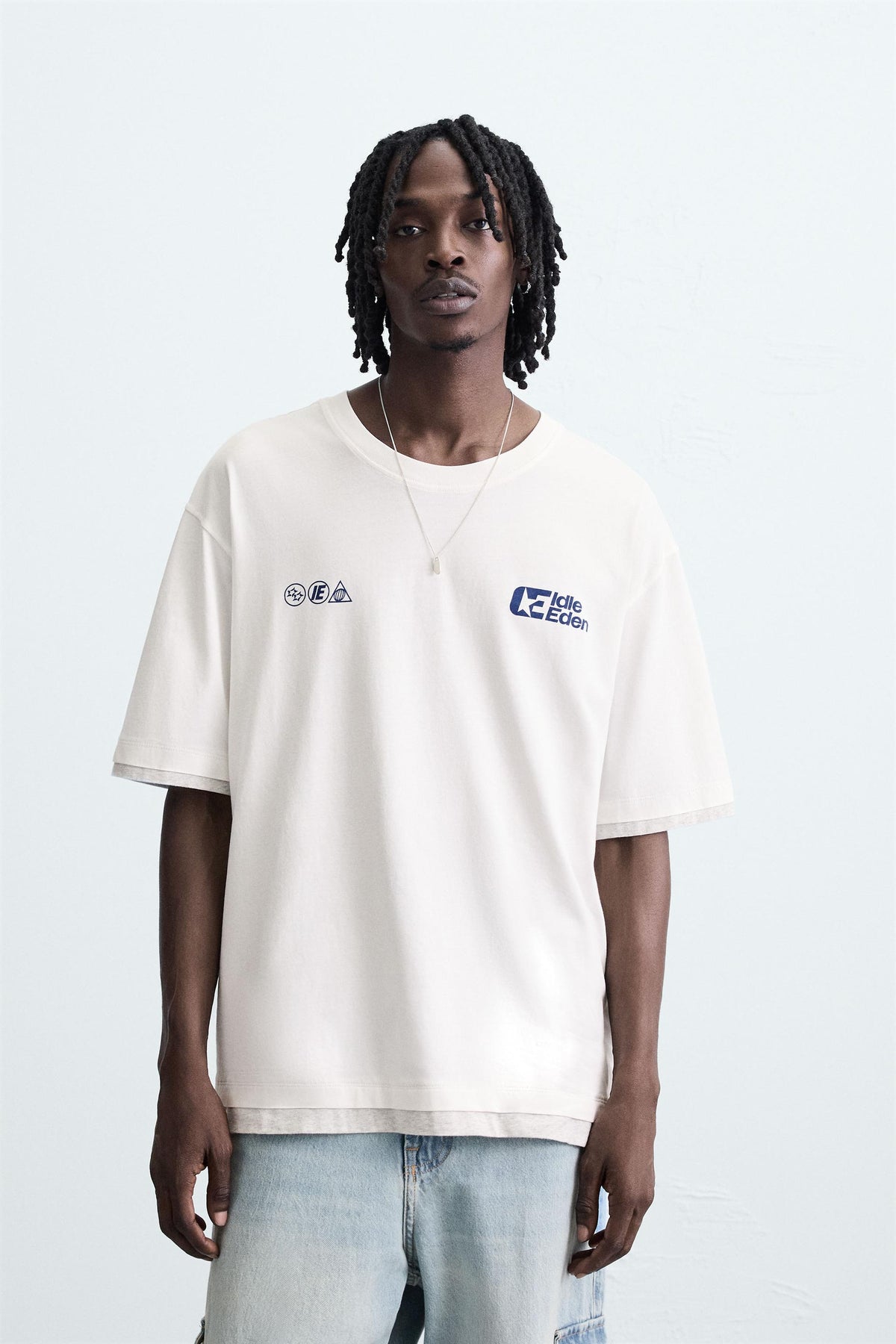 PRINTED SLOGAN T-SHIRT - Image 2