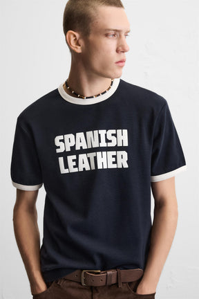 GUITARRICADELAFUENTE RIBBED SLOGAN T-SHIRT - Image 5