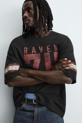 OVERSIZED VARSITY T-SHIRT - Image 5