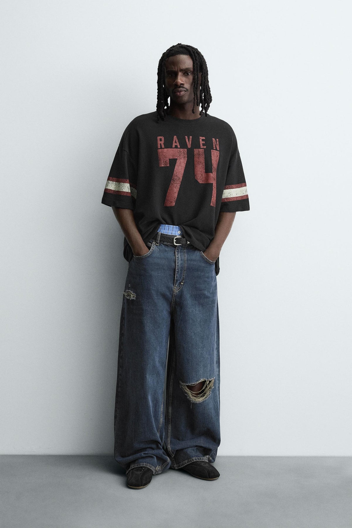 OVERSIZED VARSITY T-SHIRT - Image 1