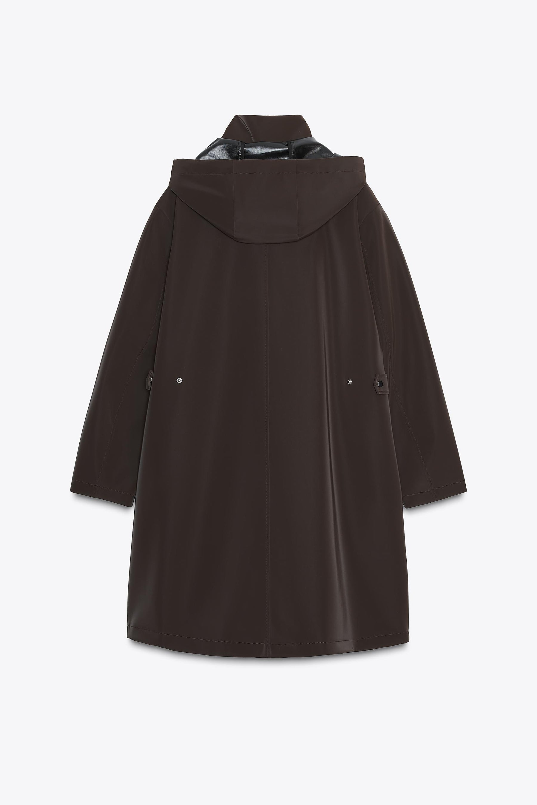 RUBBERISED HOODED RAINCOAT - Image 10