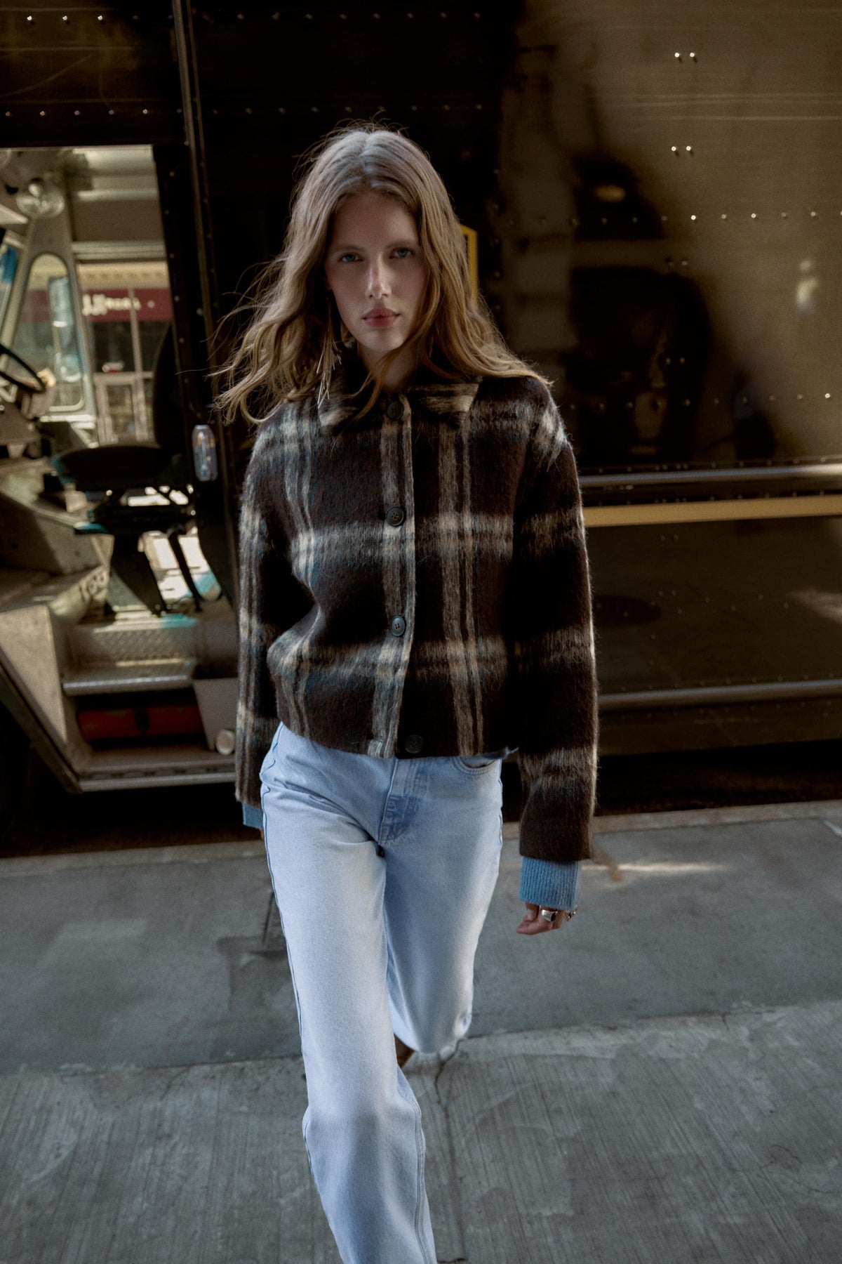 CHECKED JACKET - Image 1