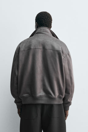 FAUX SUEDE JACKET - Image 3