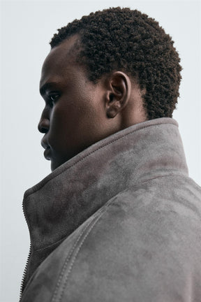 FAUX SUEDE JACKET - Image 6