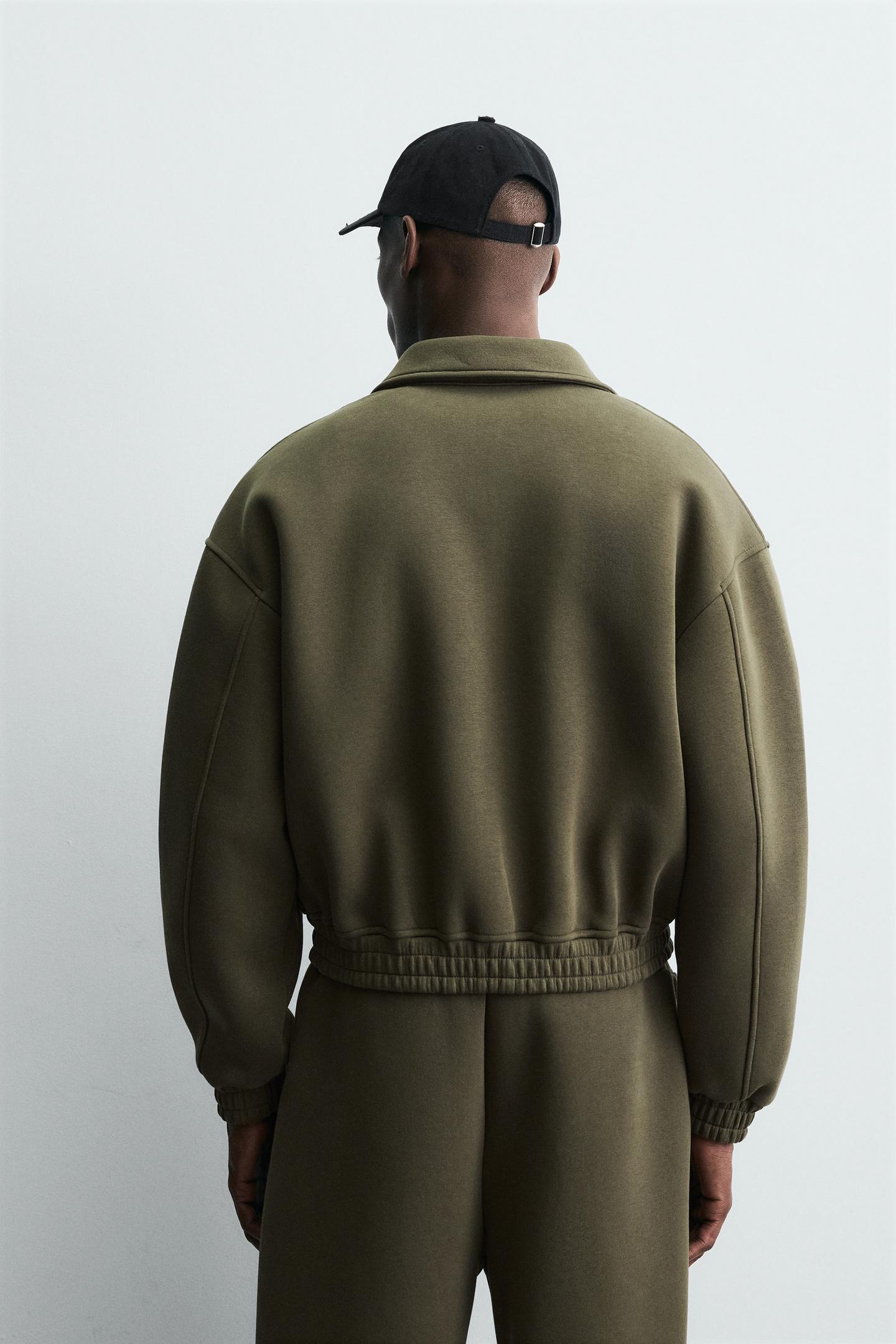 Kastenförmige Neoprenjacke 