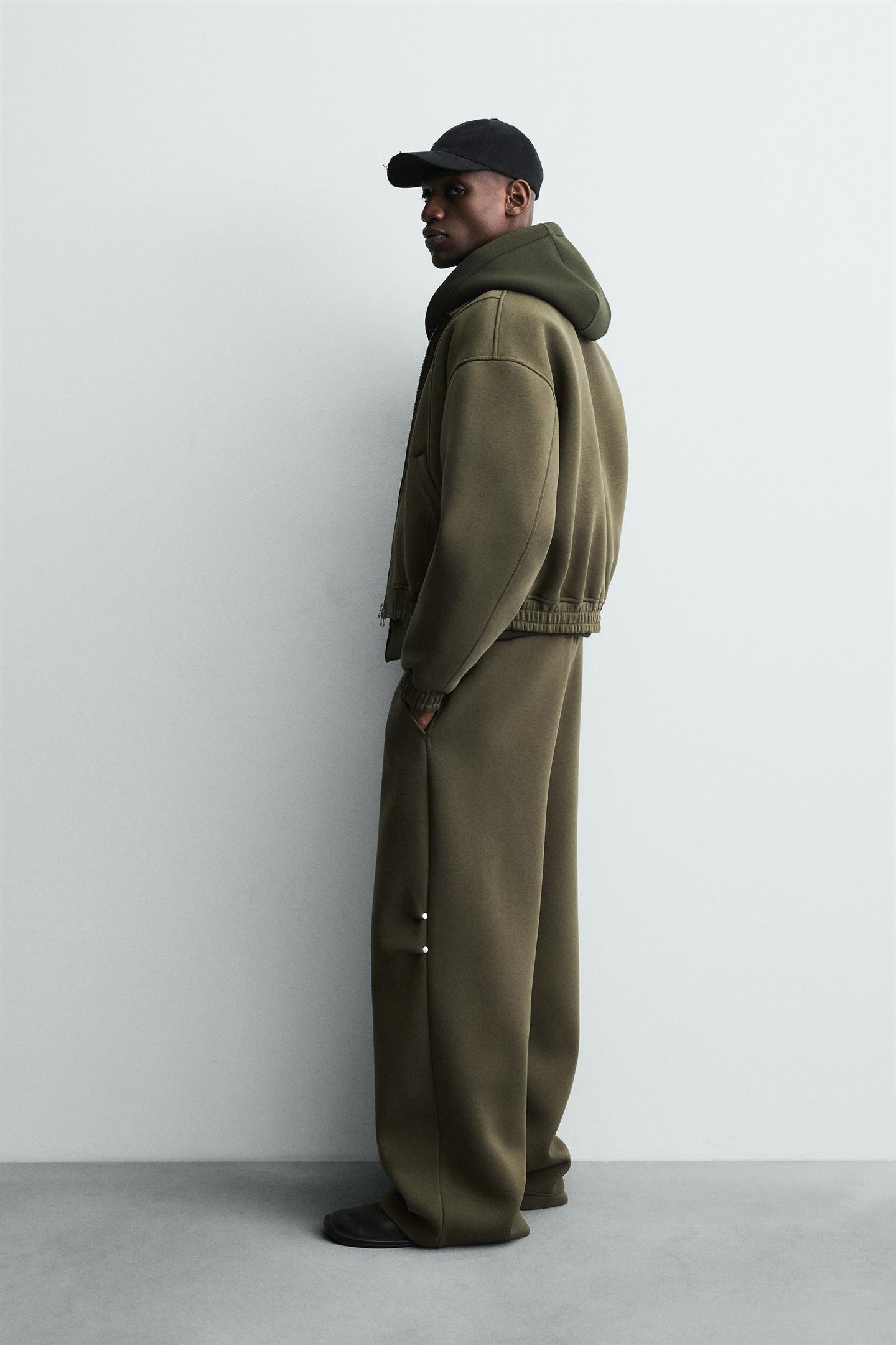 Kastenförmige Neoprenjacke 