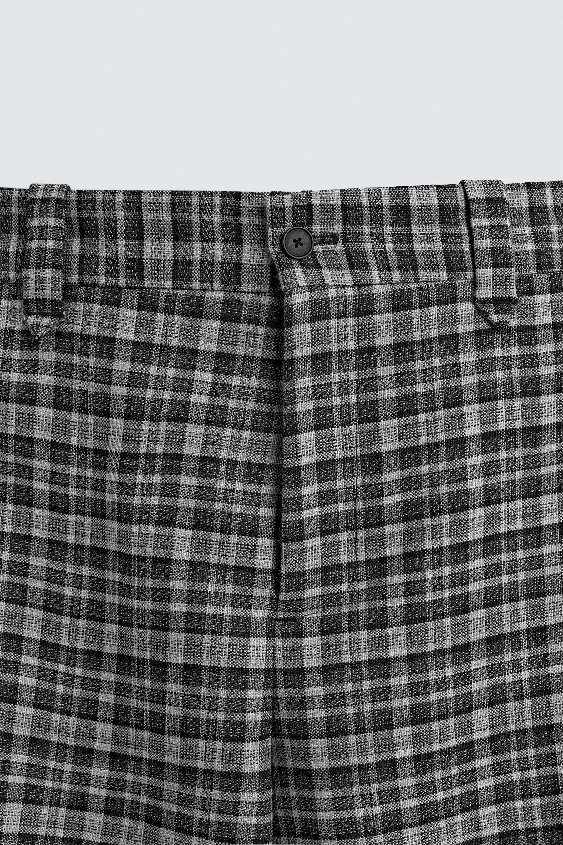 CHECKED SUIT TROUSERS HARRY LAMBERT FOR X DISNEY - Image 8