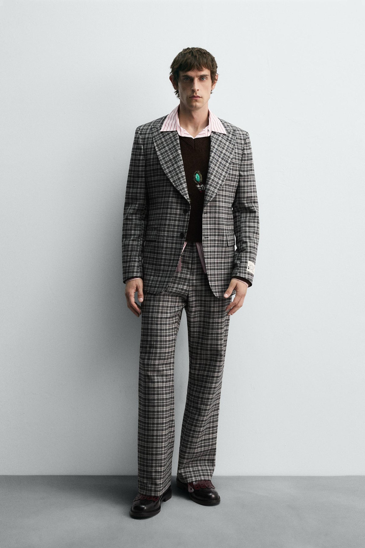 CHECK SUIT BLAZER HARRY LAMBERT FOR X DISNEY - Image 1