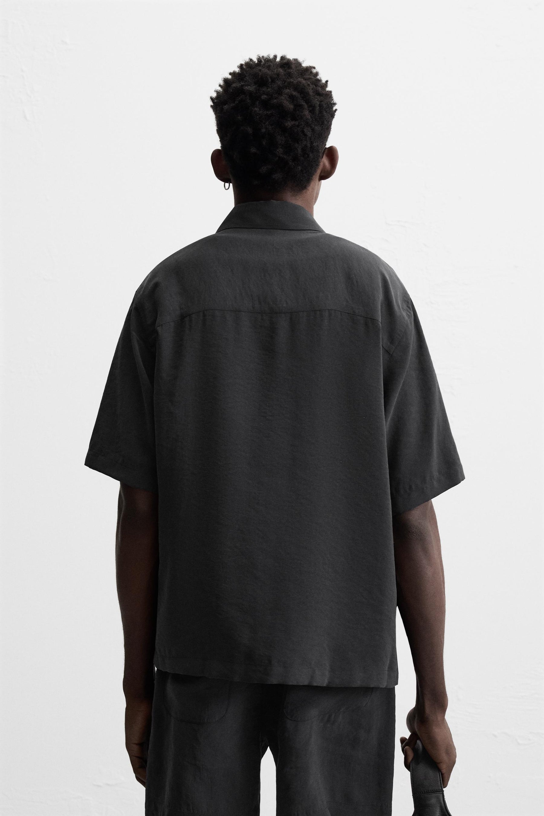 RELAXED FIT FLOWING SHIRT - Image 3