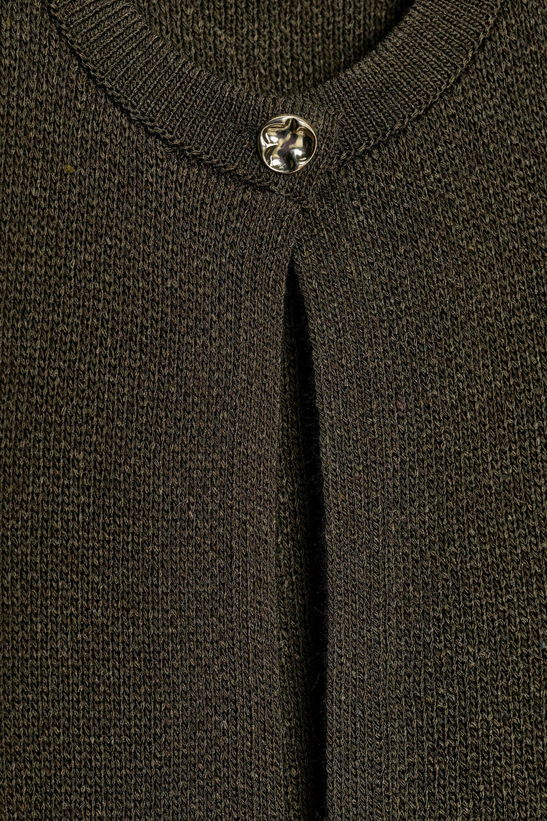 FRINGED KNIT CARDIGAN - Image 6