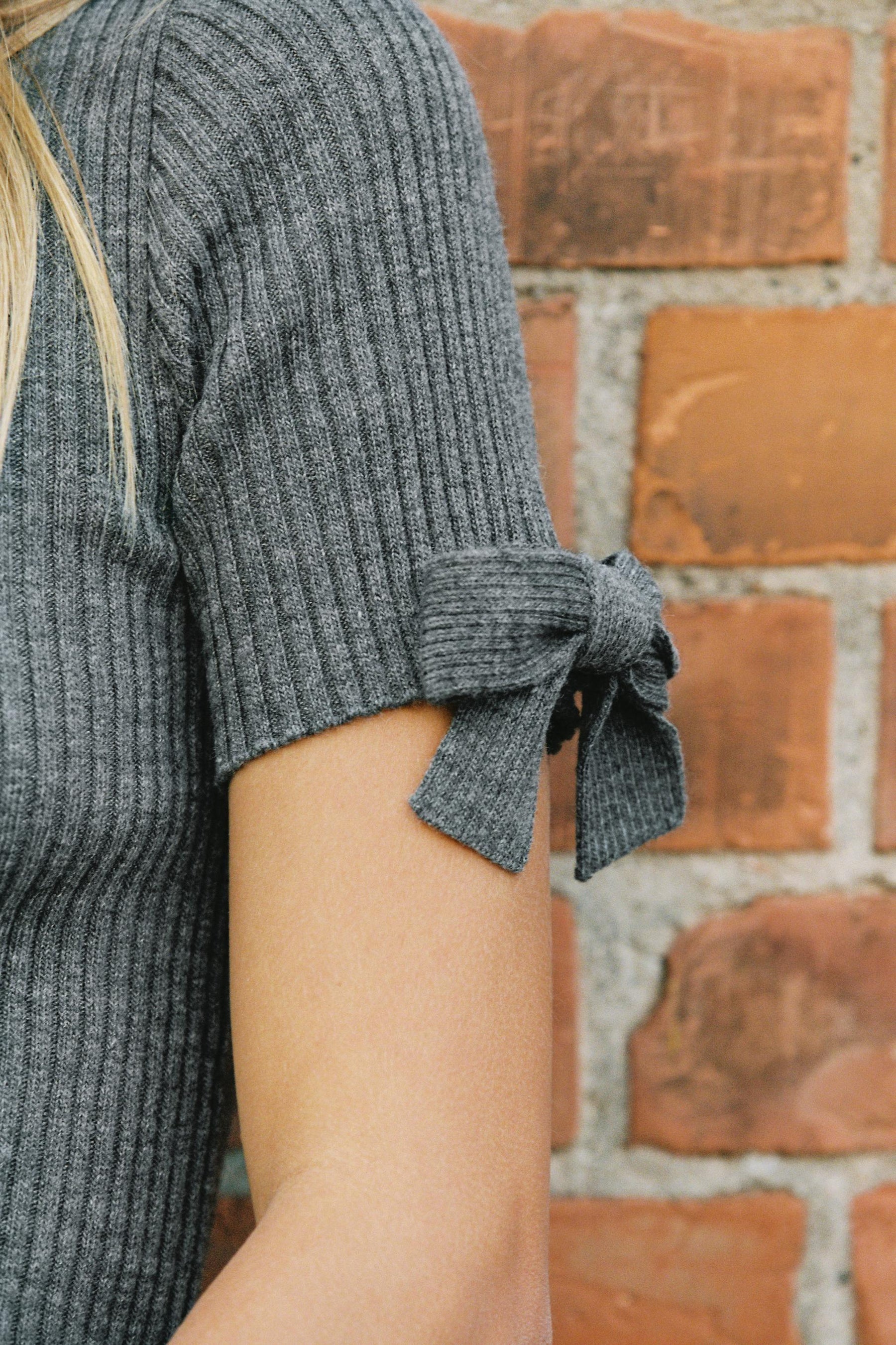 Rippstrickpullover mit