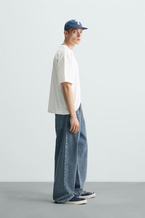 LIGHT WEIGHT WASHED BOXY FIT T-SHIRT - Image 4