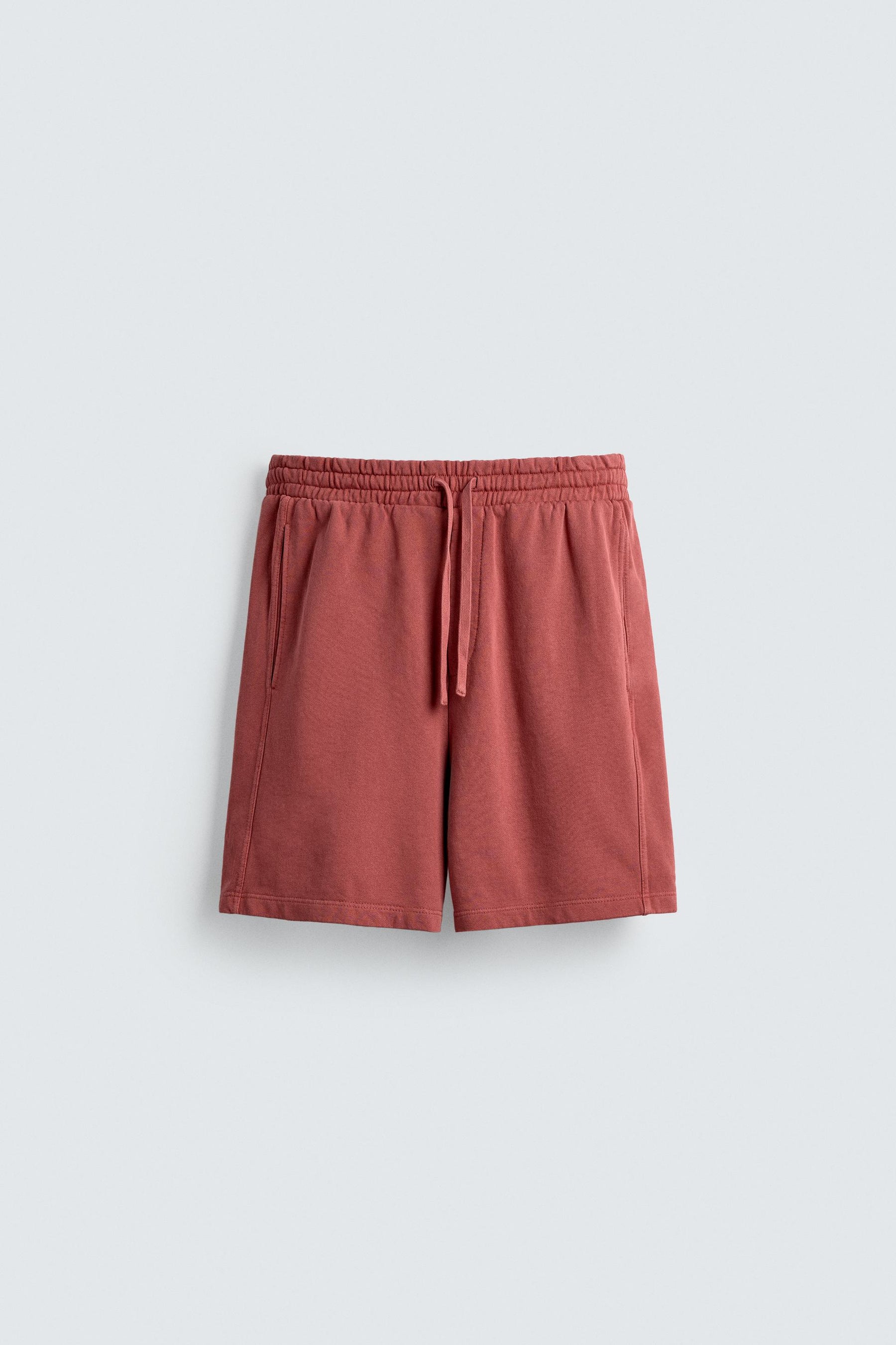 WASHED JOGGER BERMUDA SHORTS - Image 7