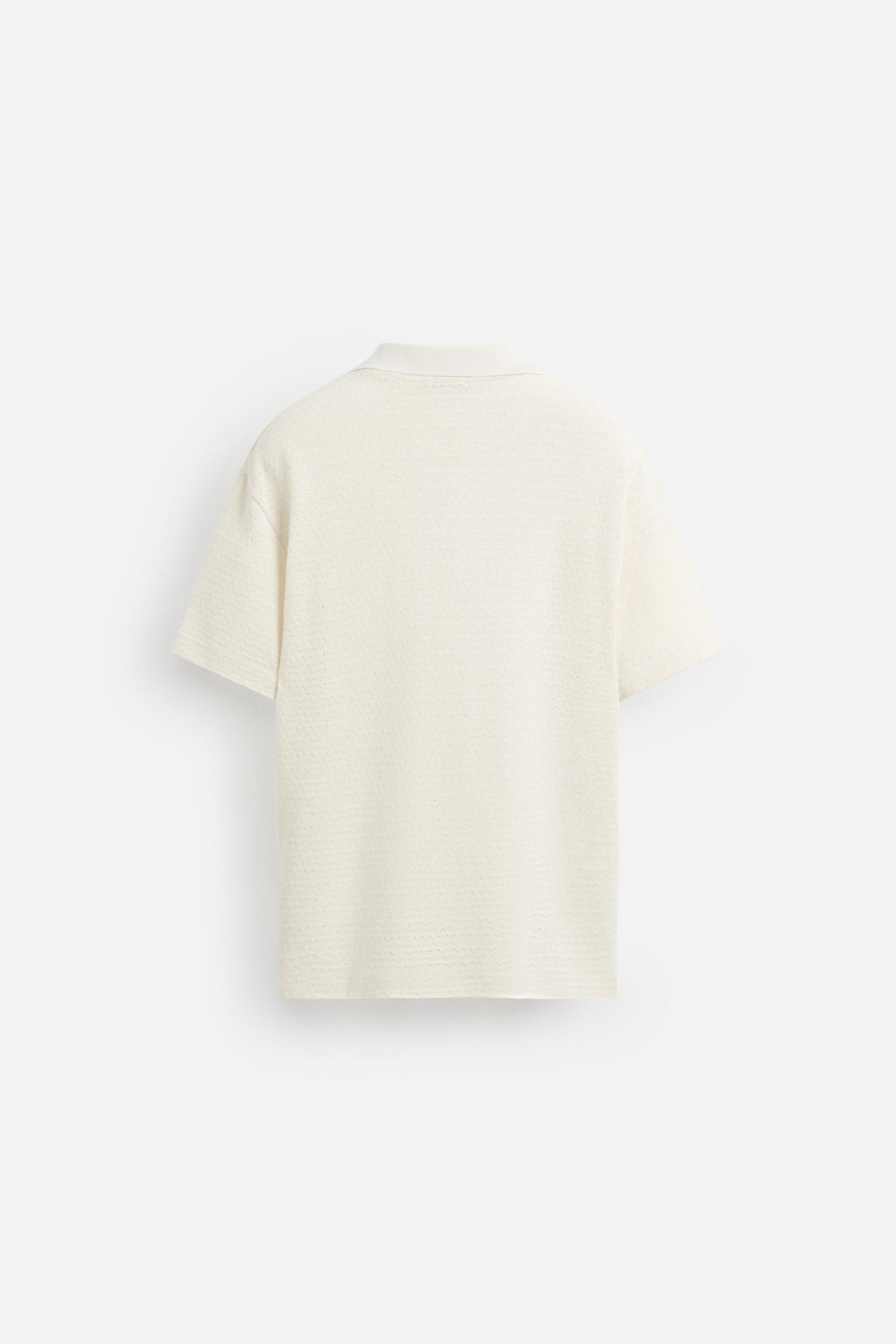 GEOMETRIC JACQUARD POLO SHIRT - Image 6