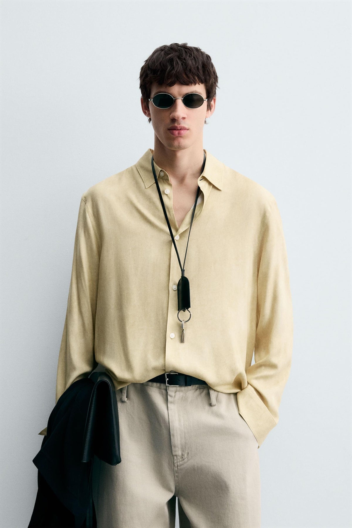 FLOWING VISCOSE SHIRT - Image 2