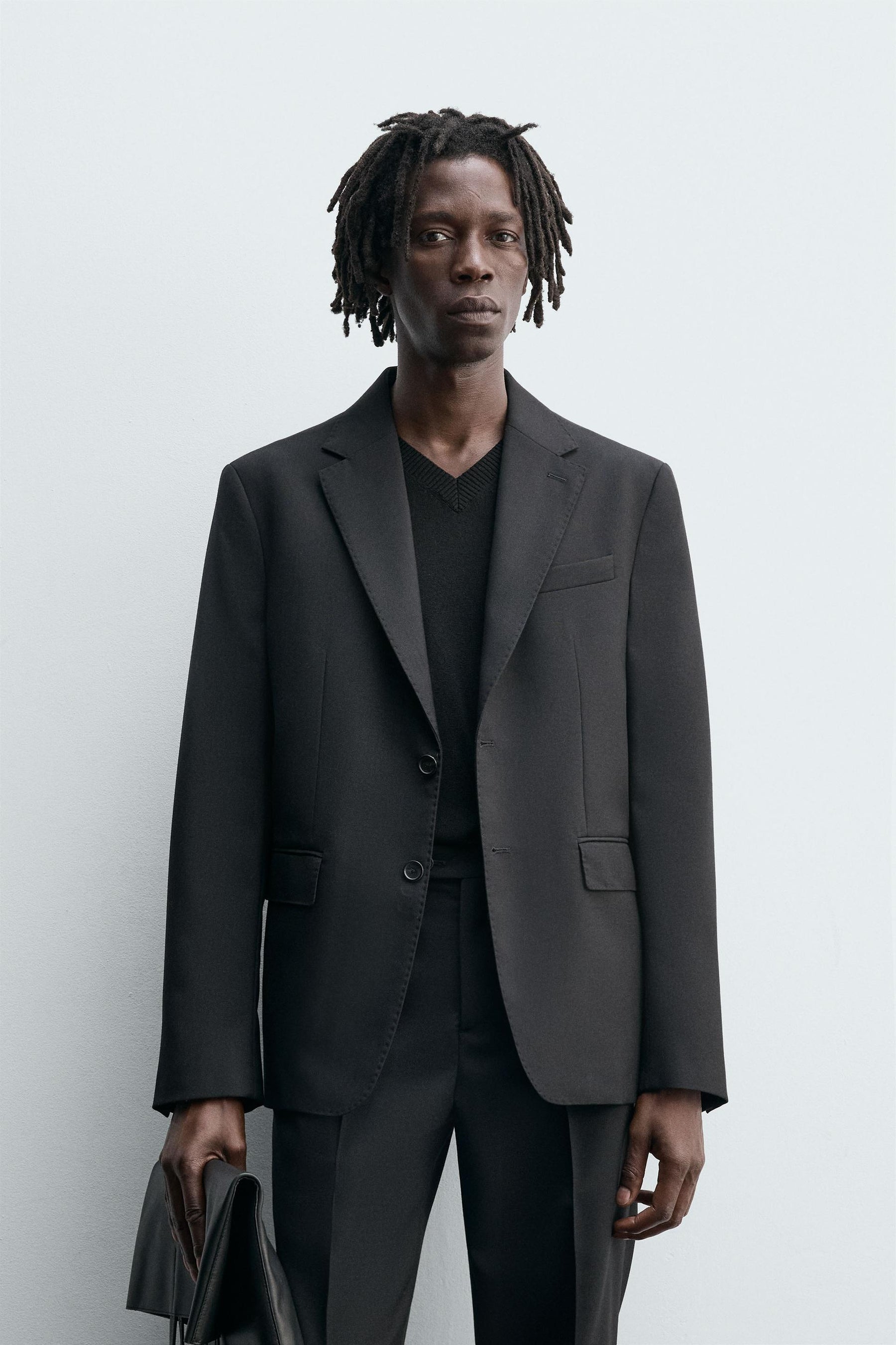 WOOL SUIT BLAZER - Image 2