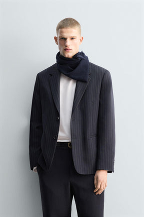 LIMITED EDITION WOOL PINSTRIPE BLAZER - Image 2