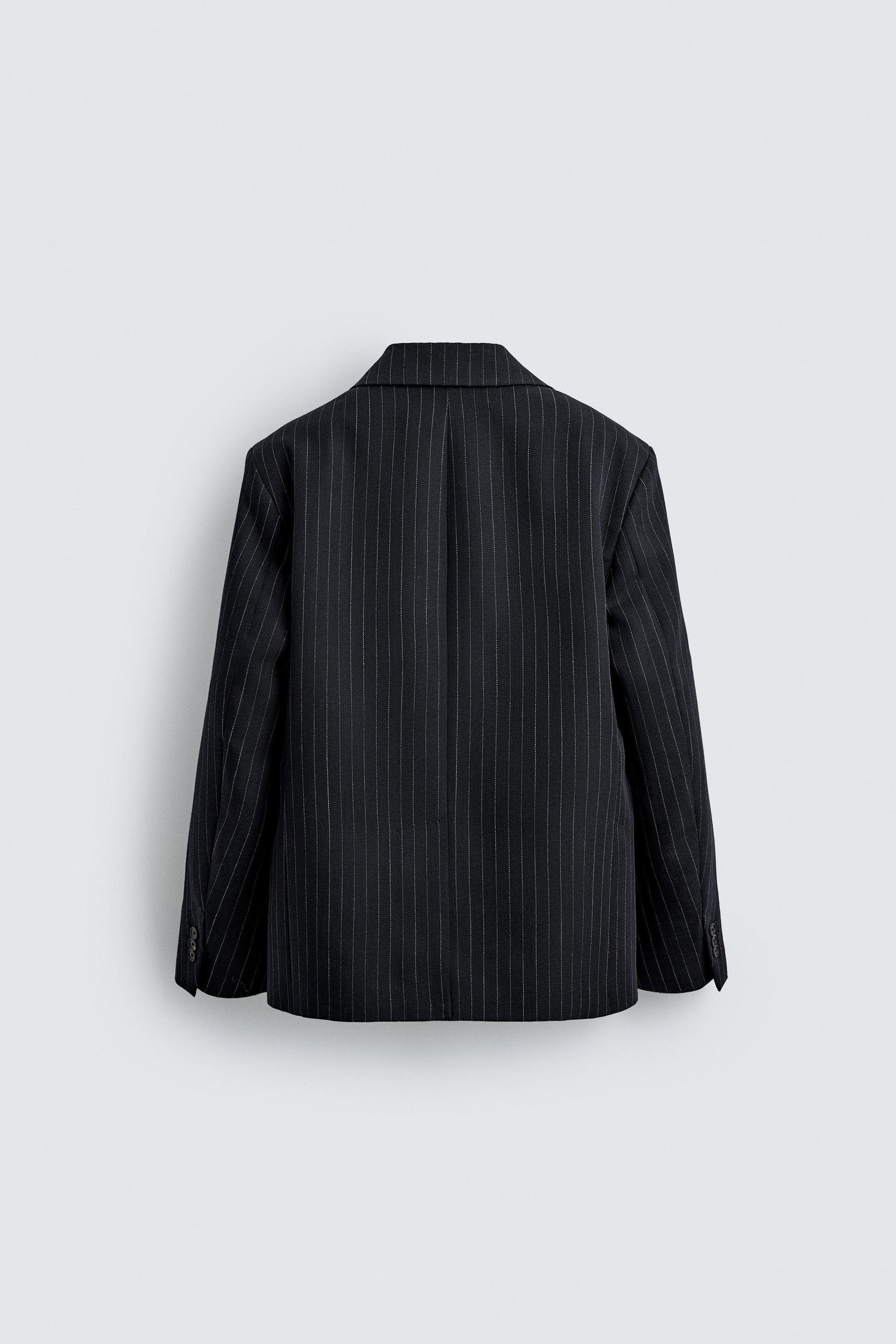 LIMITED EDITION WOOL PINSTRIPE BLAZER - Image 9