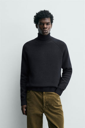 TEXTURED WOOL JUMPER - Image 2