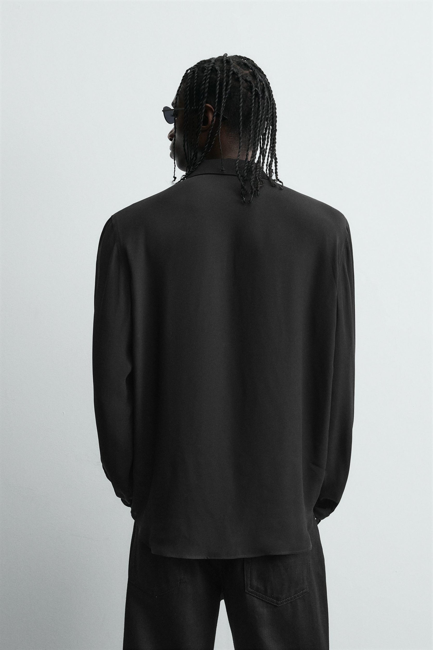 FLOWING SHIRT WITH PINTUCKS - Image 3