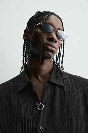 FLOWING SHIRT WITH PINTUCKS - Image 5