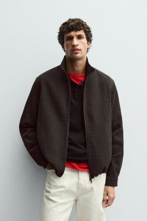 CHECK STRUCTURE JACKET - Image 2