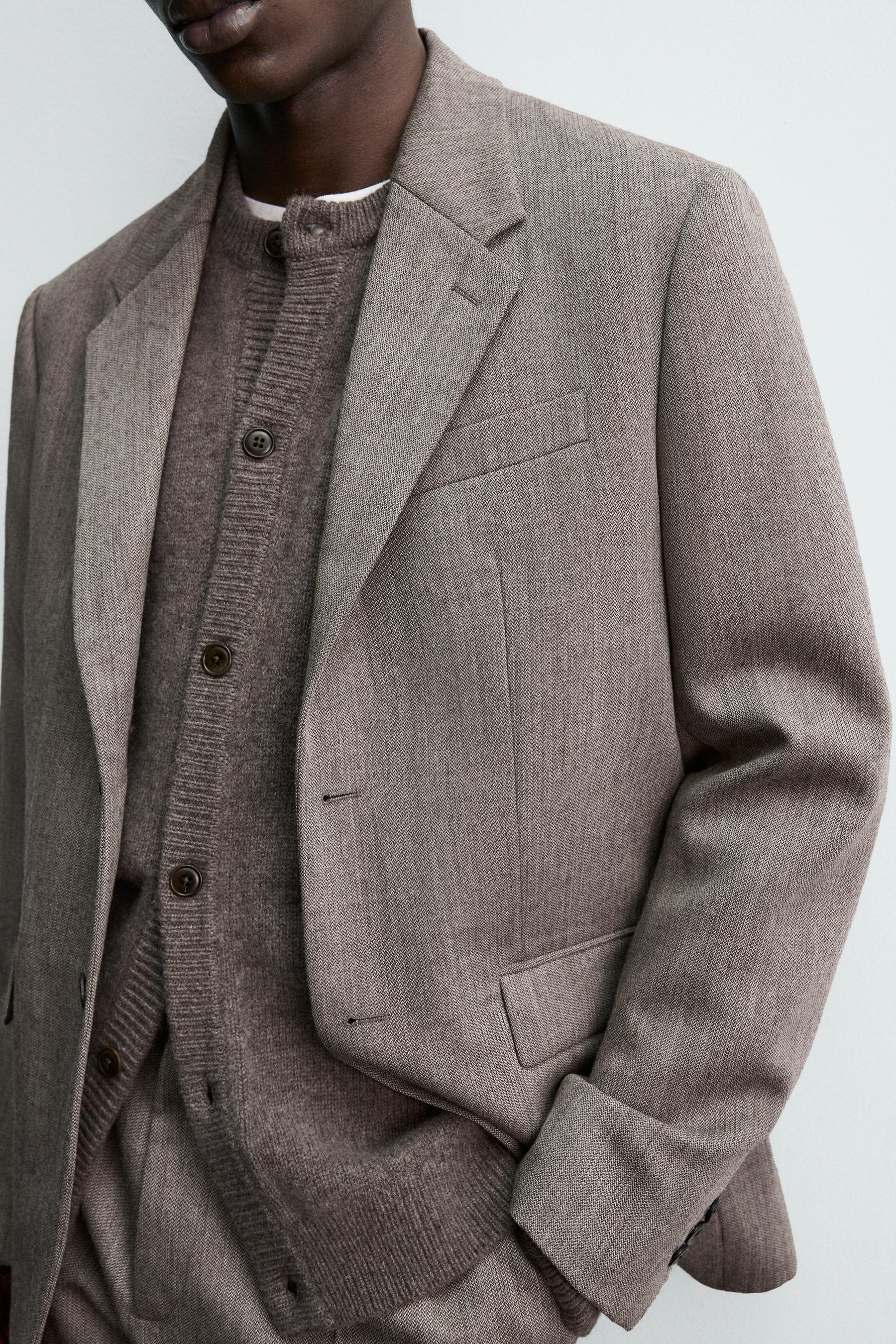 WOOL SUIT BLAZER - Image 5
