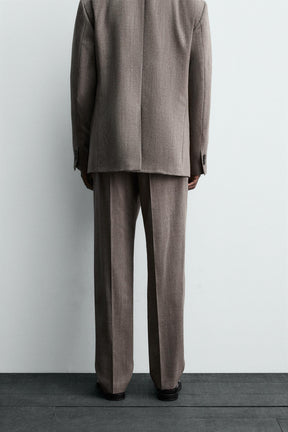 WOOL SUIT TROUSERS - Image 2