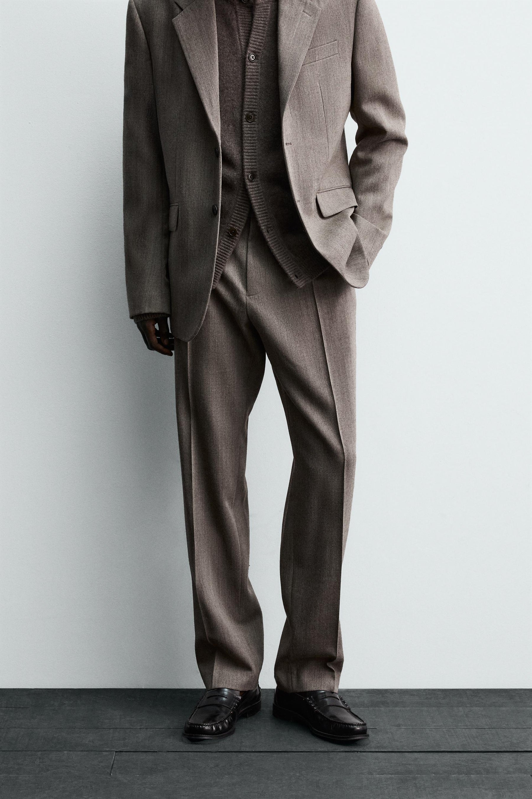 WOOL SUIT TROUSERS - Image 3