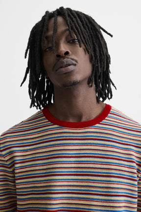 STRIPED KNIT T-SHIRT - Image 6