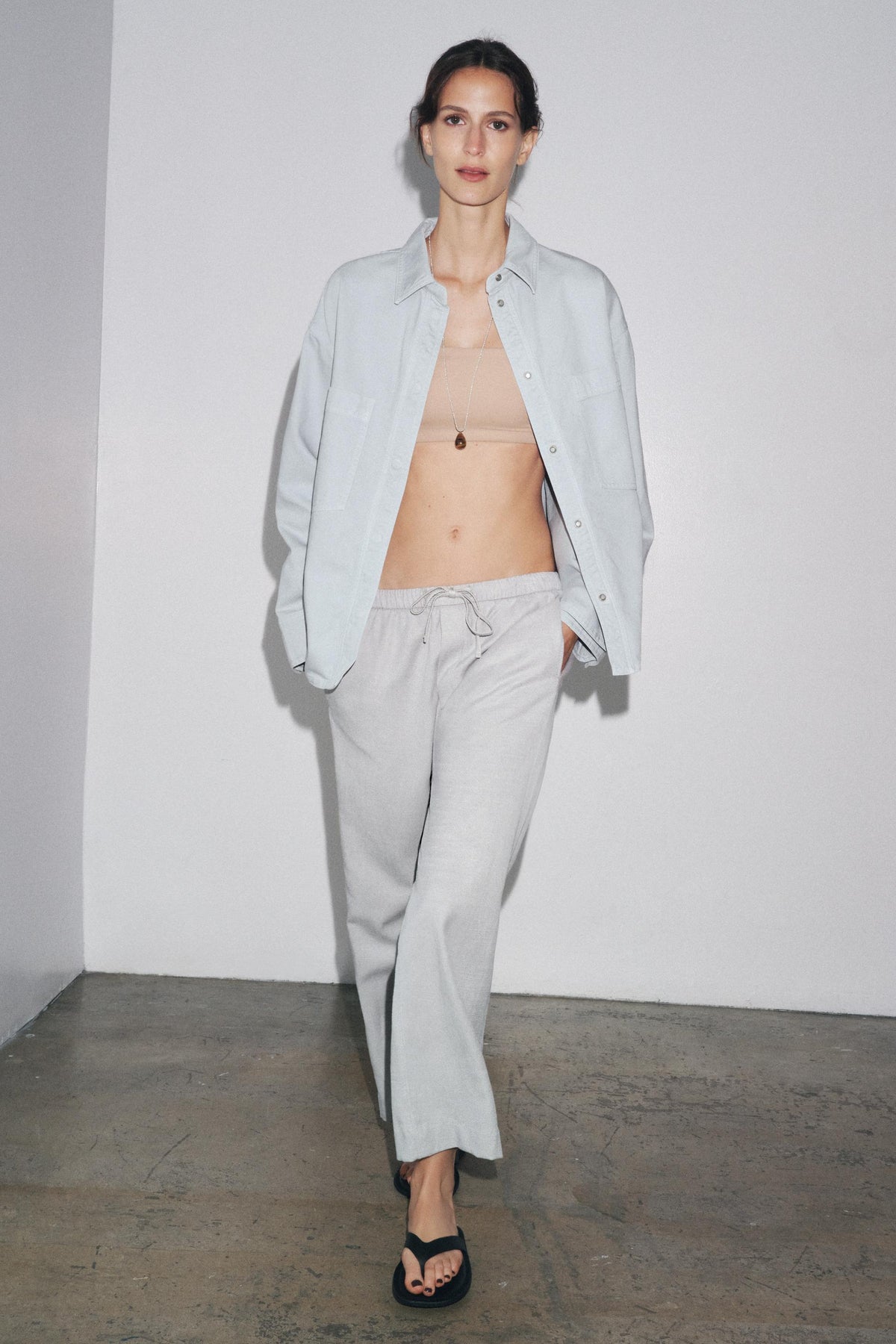 ZW COLLECTION POCKET OVERSHIRT - Image 1