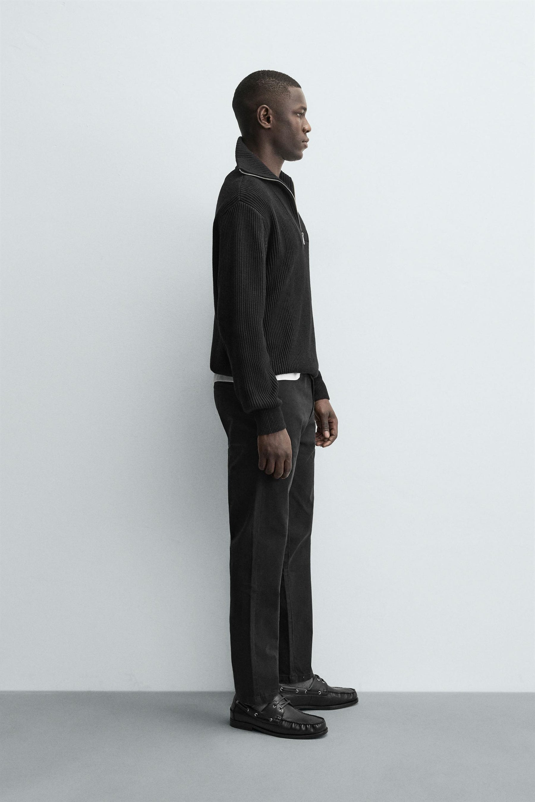 SKINNY FIT CHINO TROUSERS - Image 3