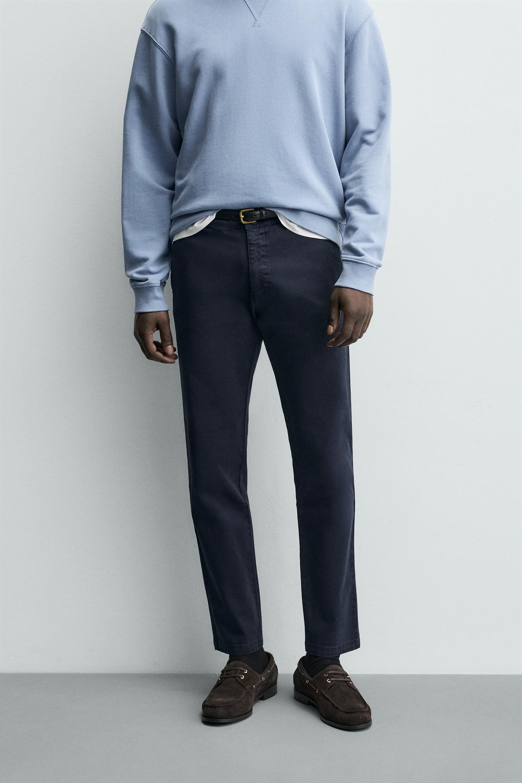 SKINNY FIT CHINO TROUSERS - Image 2
