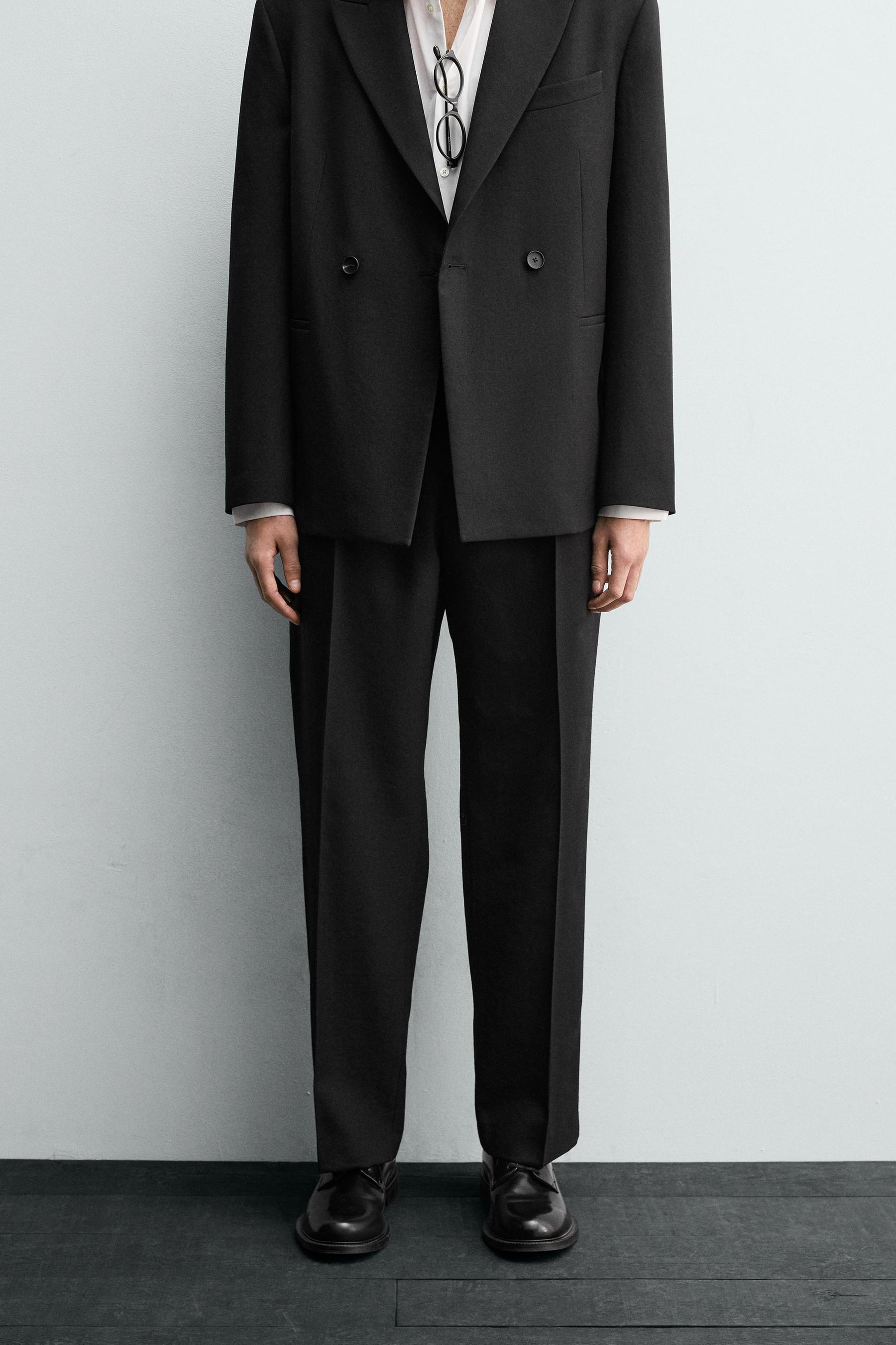 WOOL SUIT TROUSERS - Image 2