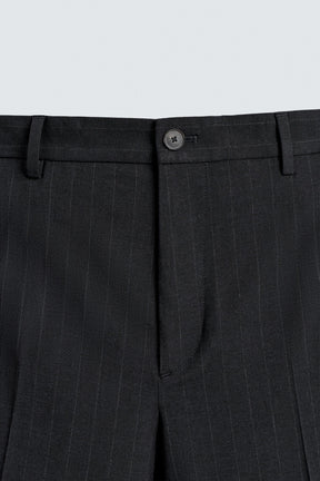 PINSTRIPED SUIT TROUSERS - Image 8