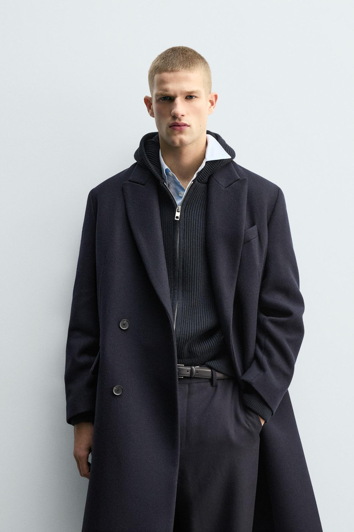 STRUCTURED WOOL COAT - Image 2