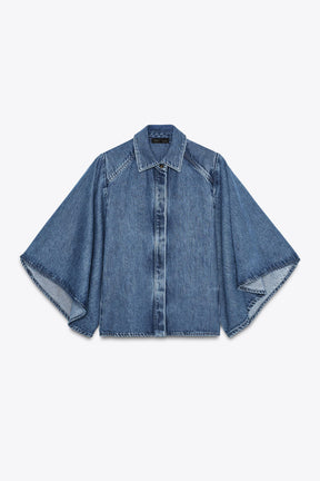 Jeans-Kimono-Hemd