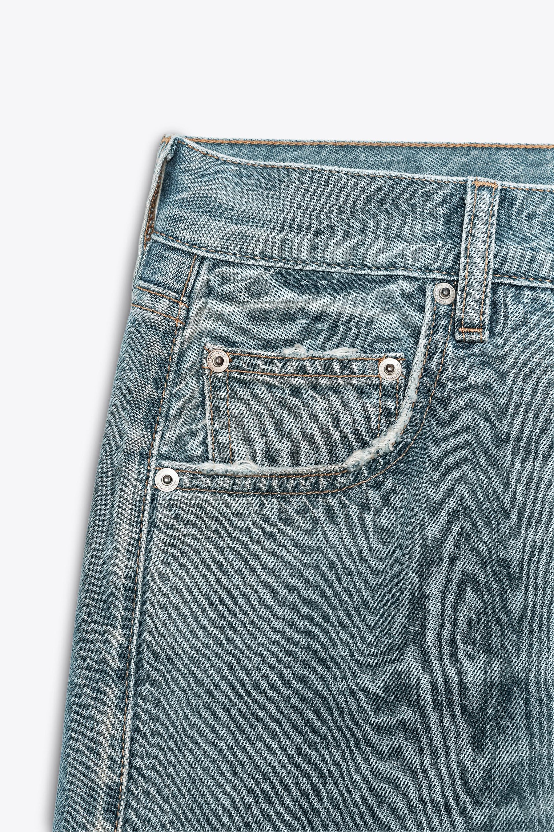 Baggy Jeans mit mittelhohem Bund