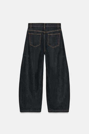 Barrel Mid-Waist Jeans