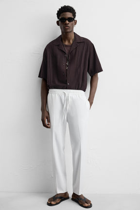 COMFORT FIT JOGGER WAIST TROUSERS - Image 6