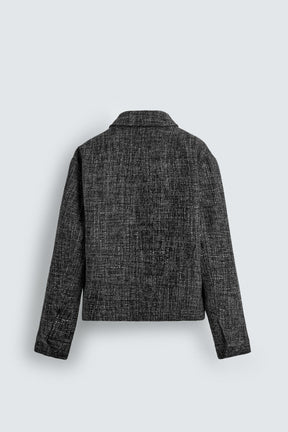 TEXTURED OVERSHIRT WITH POCKETS - Image 8