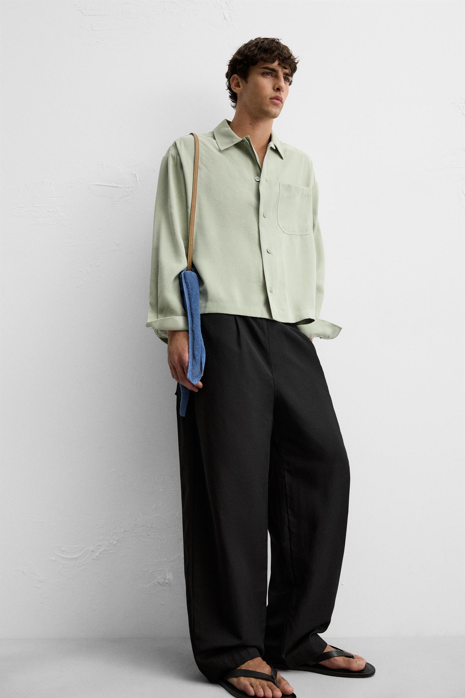 REGULAR FIT JOGGER WAIST TROUSERS - Image 5