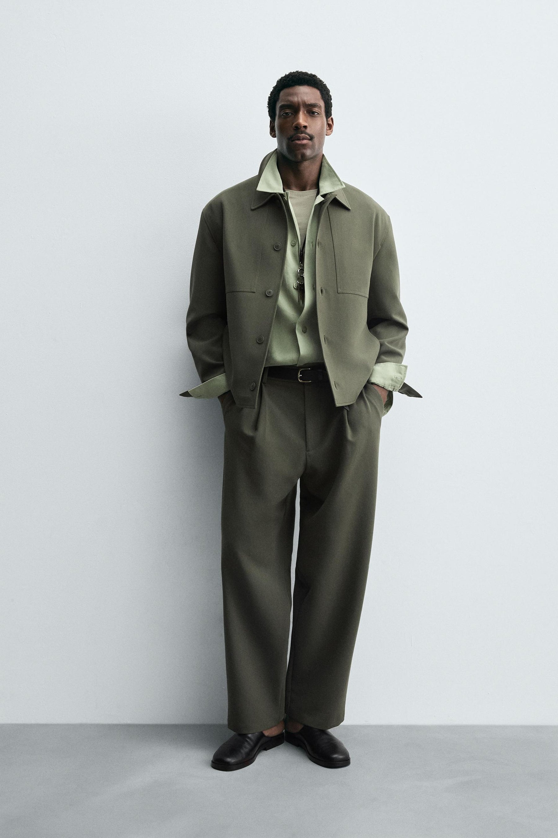 BOXY FIT OVERSHIRT - Image 1