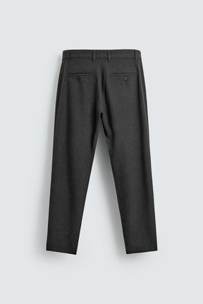 COMFORT TEXTURED CHINO TROUSERS - Image 7