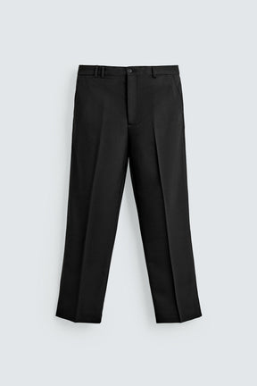 TEXTURED SUIT TROUSERS - Image 5