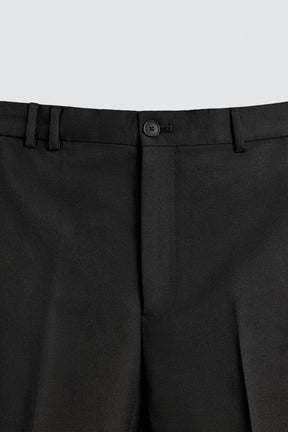 TEXTURED SUIT TROUSERS - Image 7