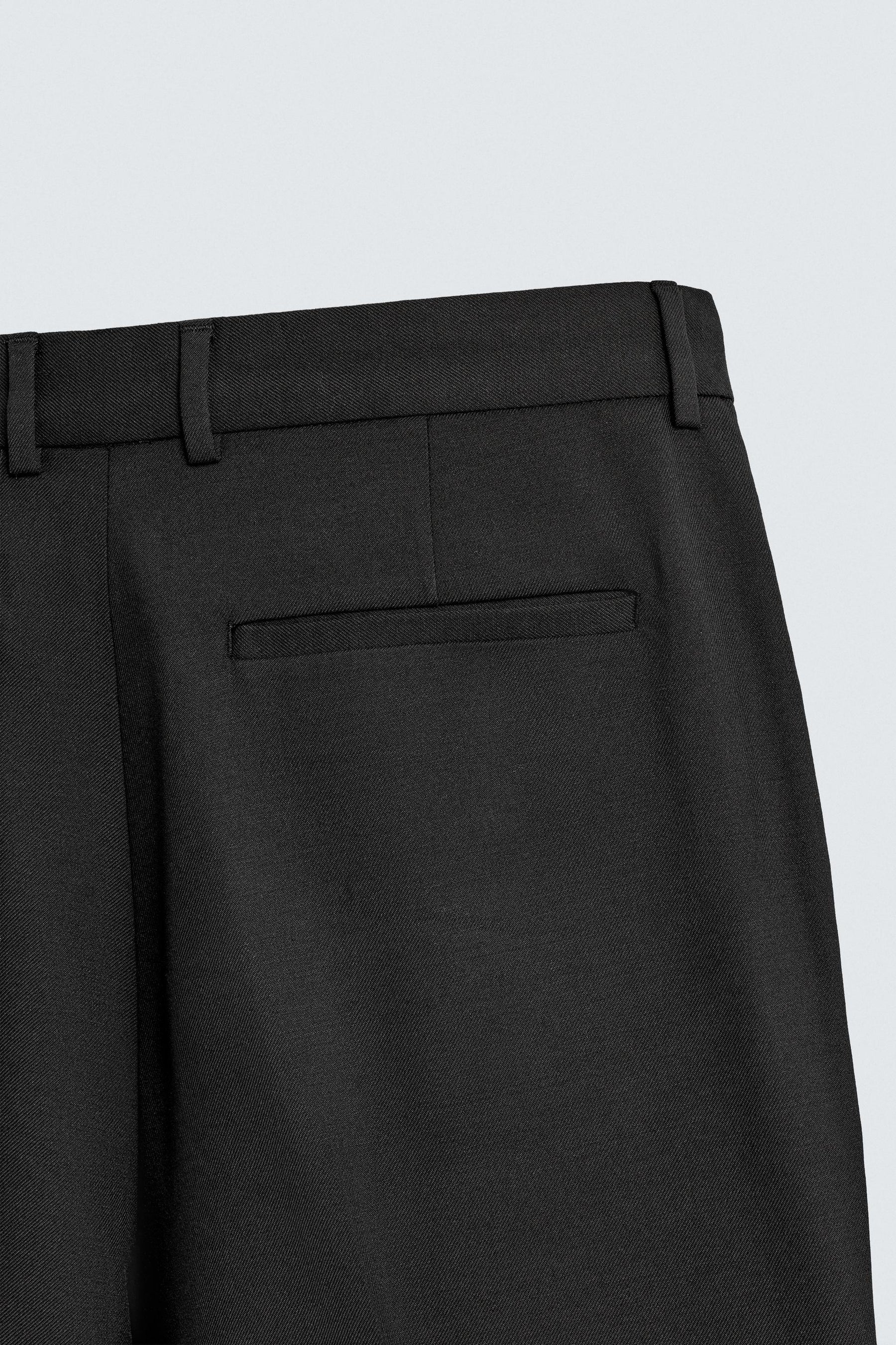 TEXTURED SUIT TROUSERS - Image 8