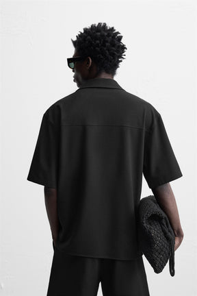 TECHNICAL ZIP-UP POLO SHIRT - Image 3