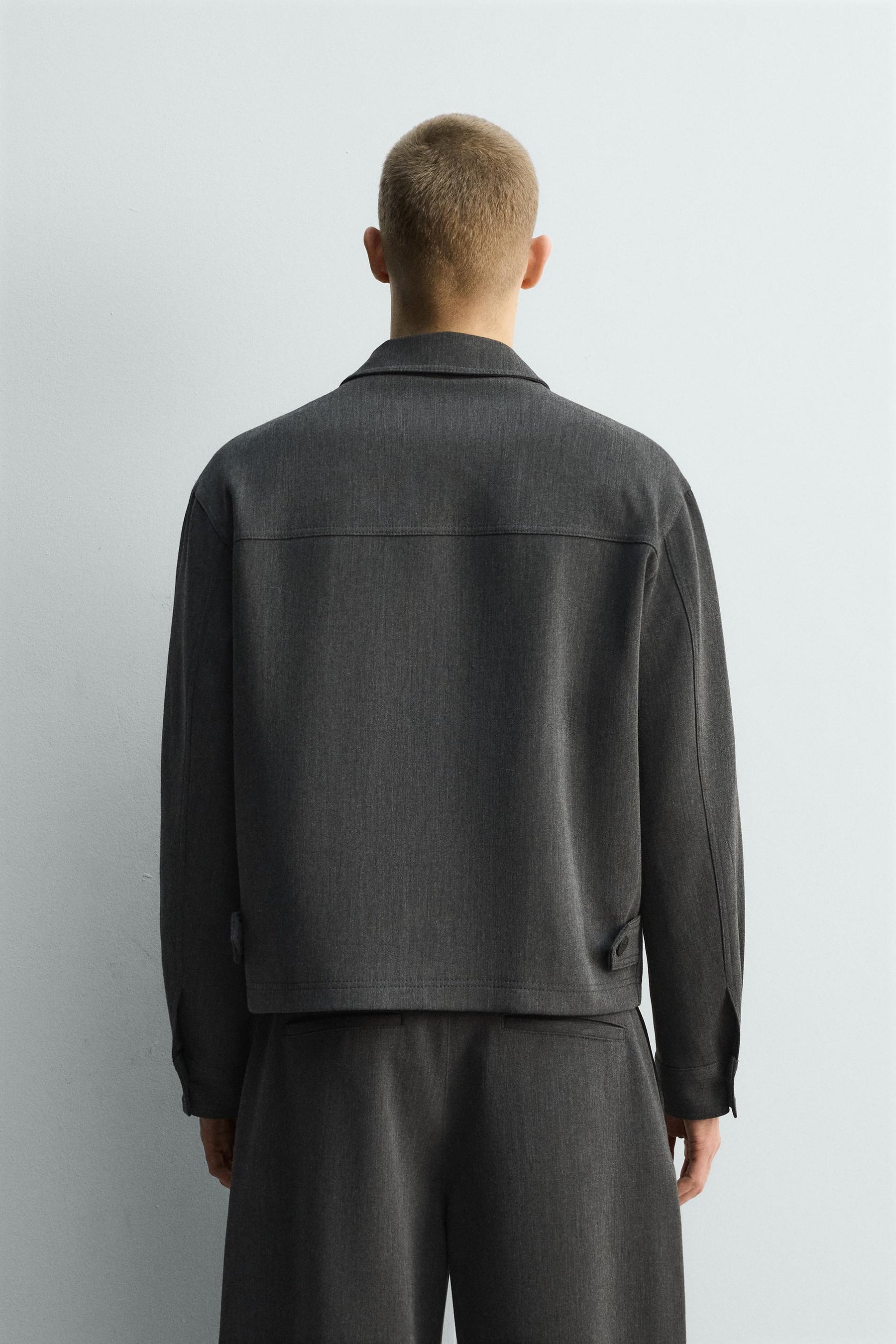 TEXTURED OVERSHIRT - Image 3